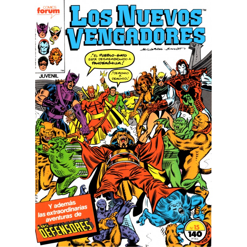LOS NUEVOS VENGADORES 1 VOL.1 ED.FORUM