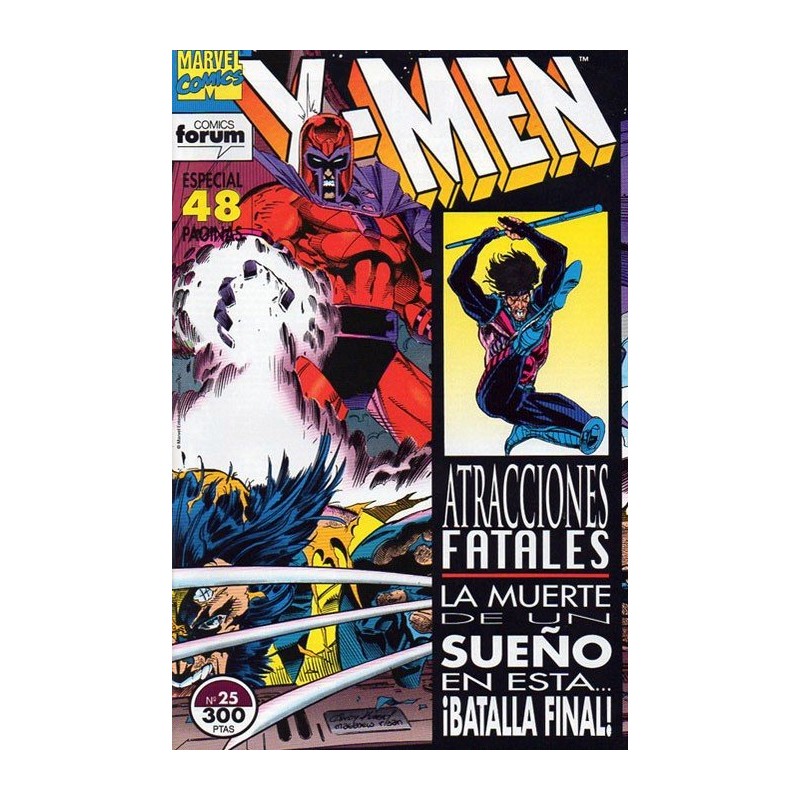 X-MEN VOL.1 Nº 25 ED.FORUM ATRACCIONES FATALES