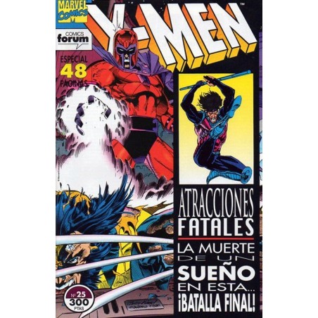 X-MEN VOL.1 Nº 25 ED.FORUM ATRACCIONES FATALES