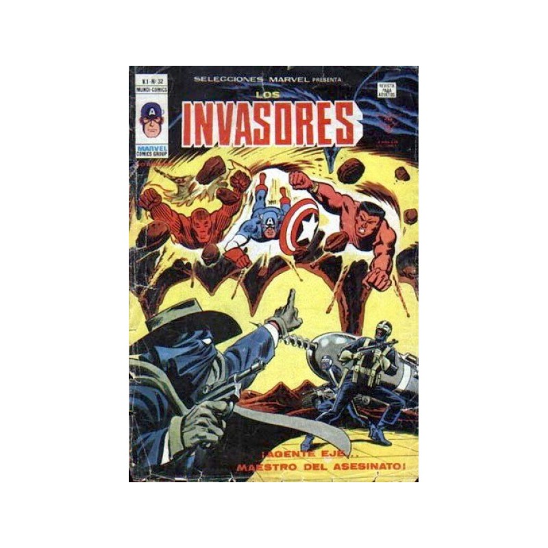 SELECCIONES MARVEL Nº 32 LOS INVASORES : AGENTE EJE ...MAESTRO DEL ASESINATO ¡ ED.VERTICE