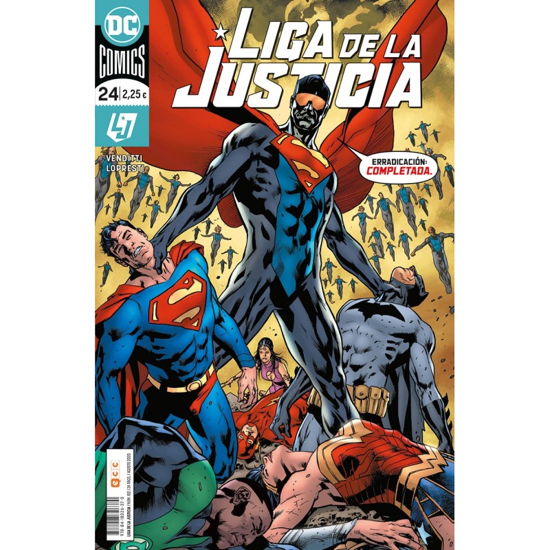 LIGA DE LA JUSTICIA 101 AL 107