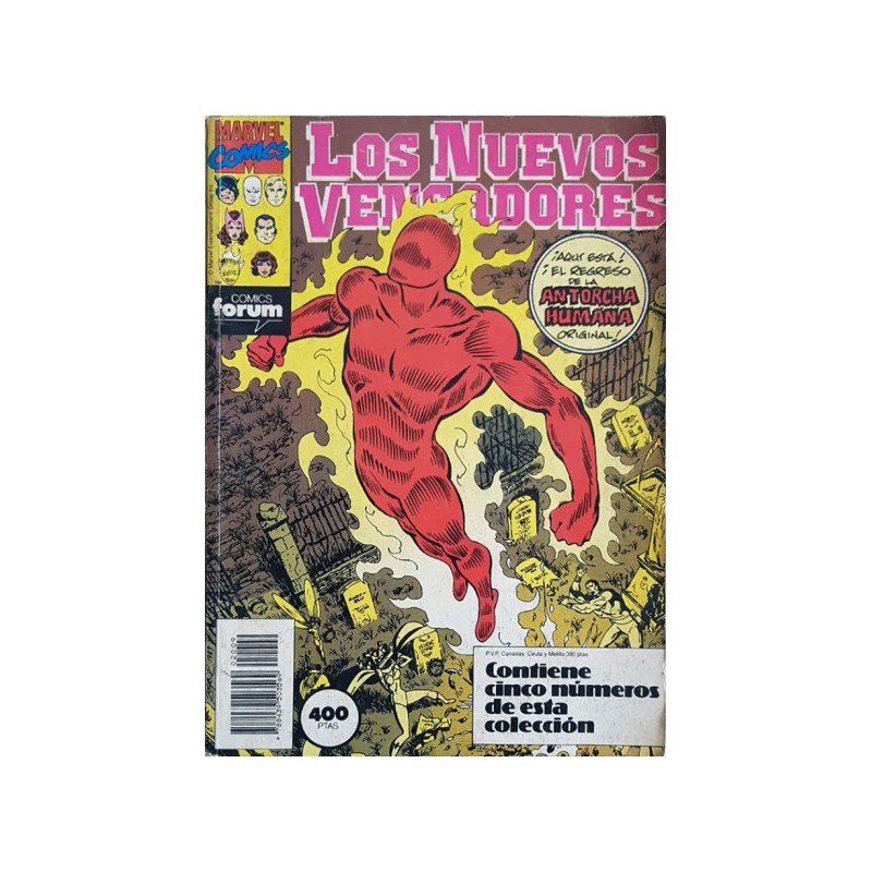 LOS NUEVOS VENGADORES 46 A 50 EN UN RETAPADO ED.FORUM