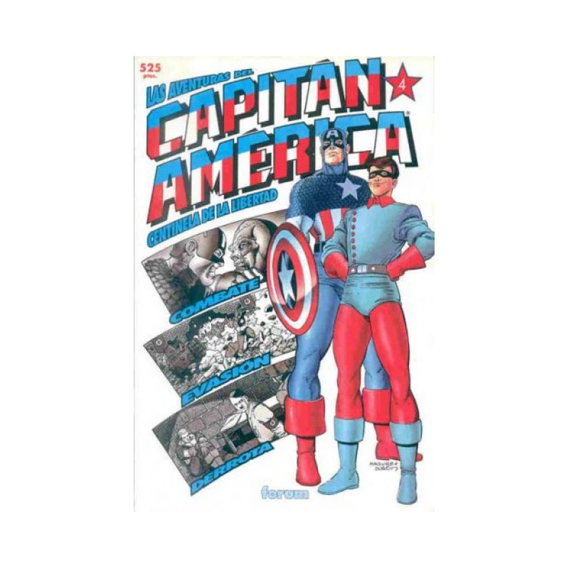 COLECCION PRESTIGIO VOL.1 Nº 40,42,44,Y 46 CAPITAN AMERICA CENTINELA DE LA LIBERTAD COLECCION COMPLETA_ DE MARK WAID_KEVIN MCGUIRE Y ADAM HUGHES , 4 PRESTIGIOS