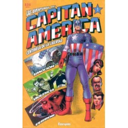 COLECCION PRESTIGIO VOL.1 Nº 40,42,44,Y 46 CAPITAN AMERICA CENTINELA DE LA LIBERTAD COLECCION COMPLETA_ DE MARK WAID_KEVIN MCGUIRE Y ADAM HUGHES , 4 PRESTIGIOS