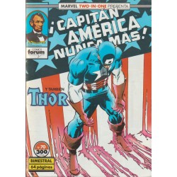 CAPITAN AMERICA VOL.1 Nº 61 AL 76 , ED.FORUM ,ULTIMO NUMERO