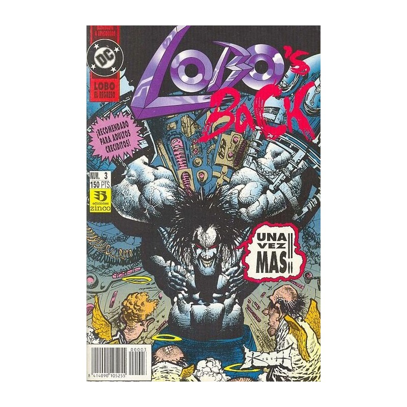 LOBO'S BACK Nº 3 DE ALAN GRANT Y SIMON BISLEY