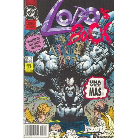 LOBO'S BACK Nº 3 DE ALAN GRANT Y SIMON BISLEY
