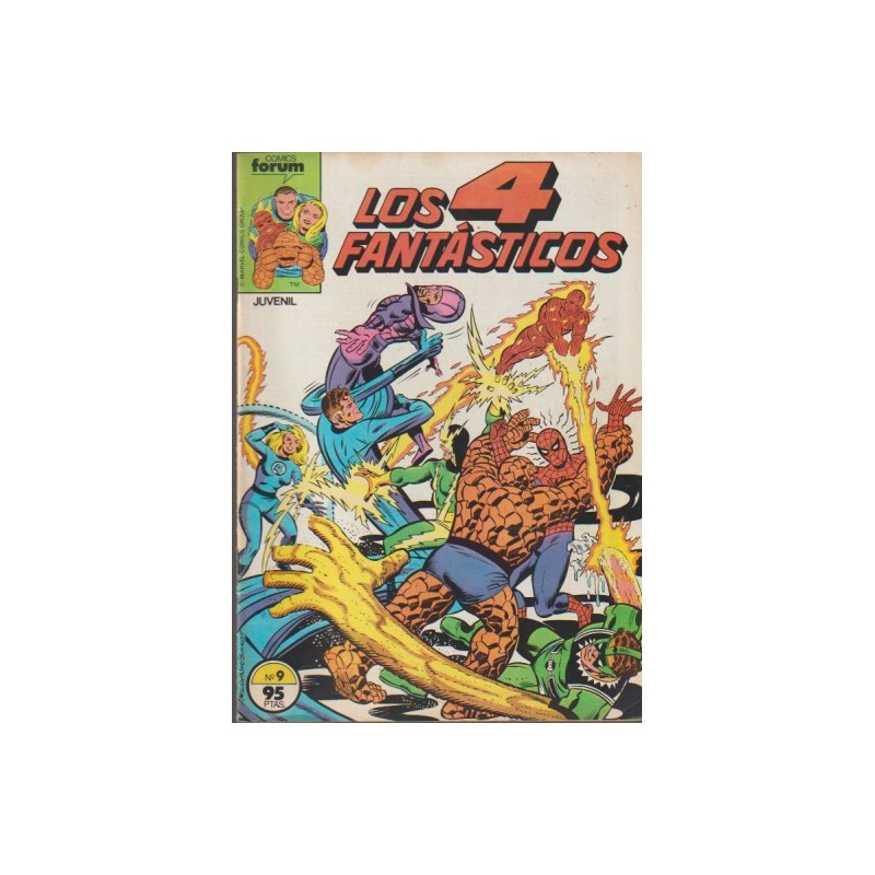 LOS 4 FANTASTICOS Nº 9 VOL.1 ED.FORUM