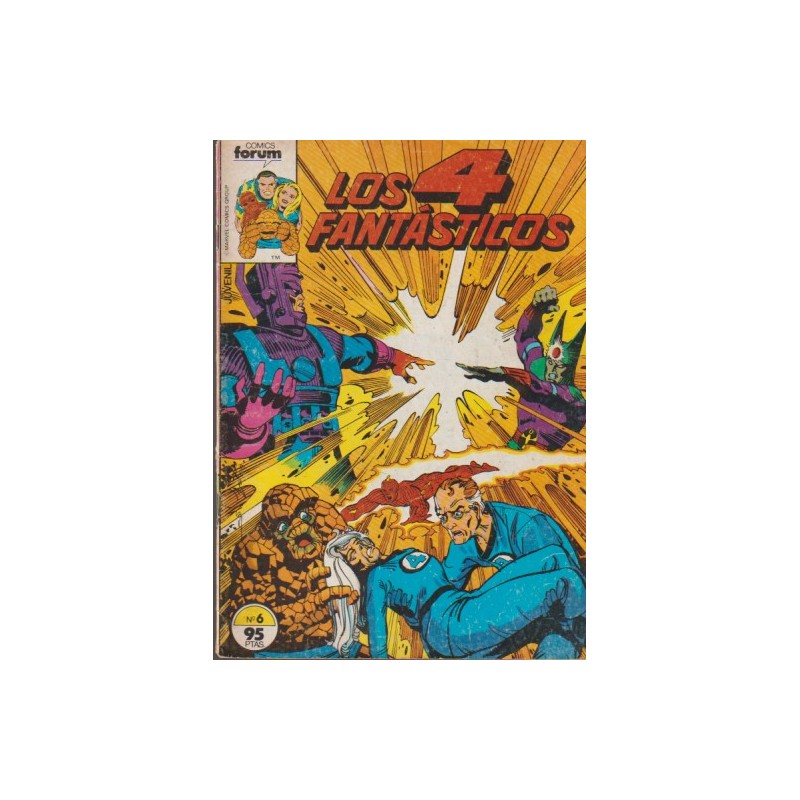 LOS 4 FANTASTICOS Nº 6 VOL.1 ED.FORUM POR JOHN BYRNE