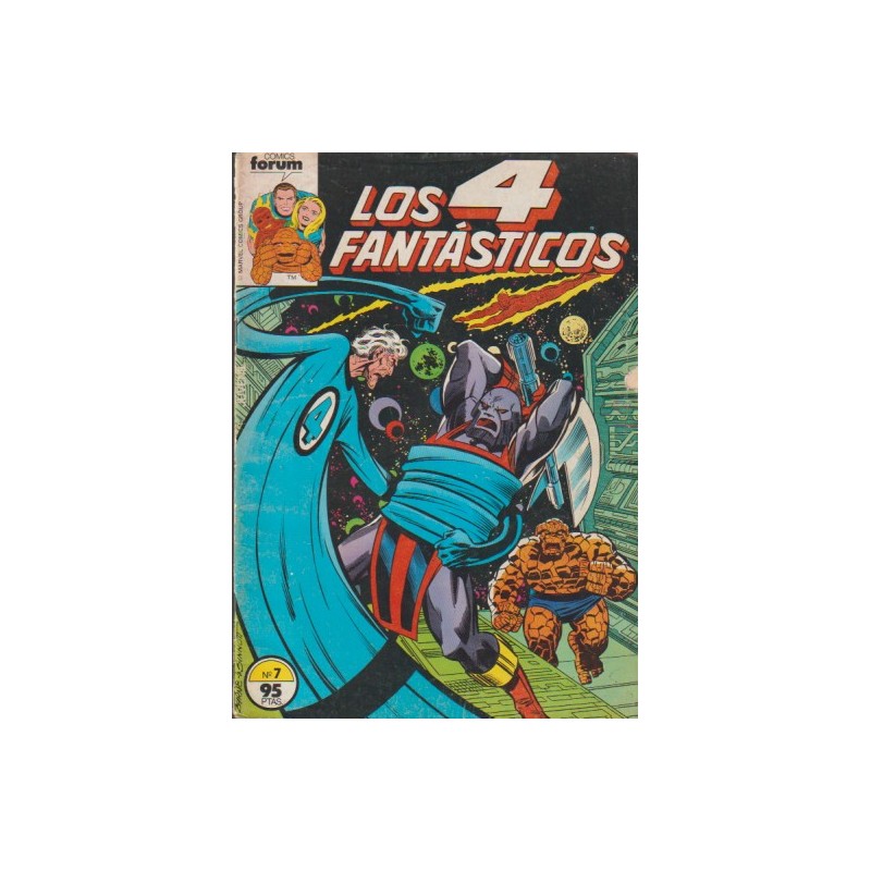 LOS 4 FANTASTICOS Nº 7 VOL.1 ED.FORUM POR JOHN BYRNE
