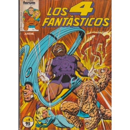 los 4 fantasticos nº 8 vol.1 ed.forum , excelente estado de conservacion