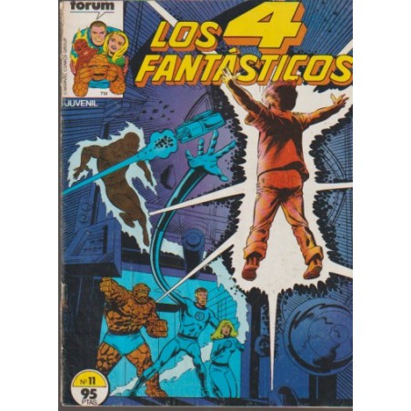 LOS 4 FANTASTICOS Nº 11 VOL.1 ED.FORUM PROCEDENTE DE RETAPADO