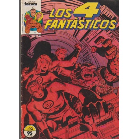LOS 4 FANTASTICOS Nº 10 VOL.1 ED.FORUM