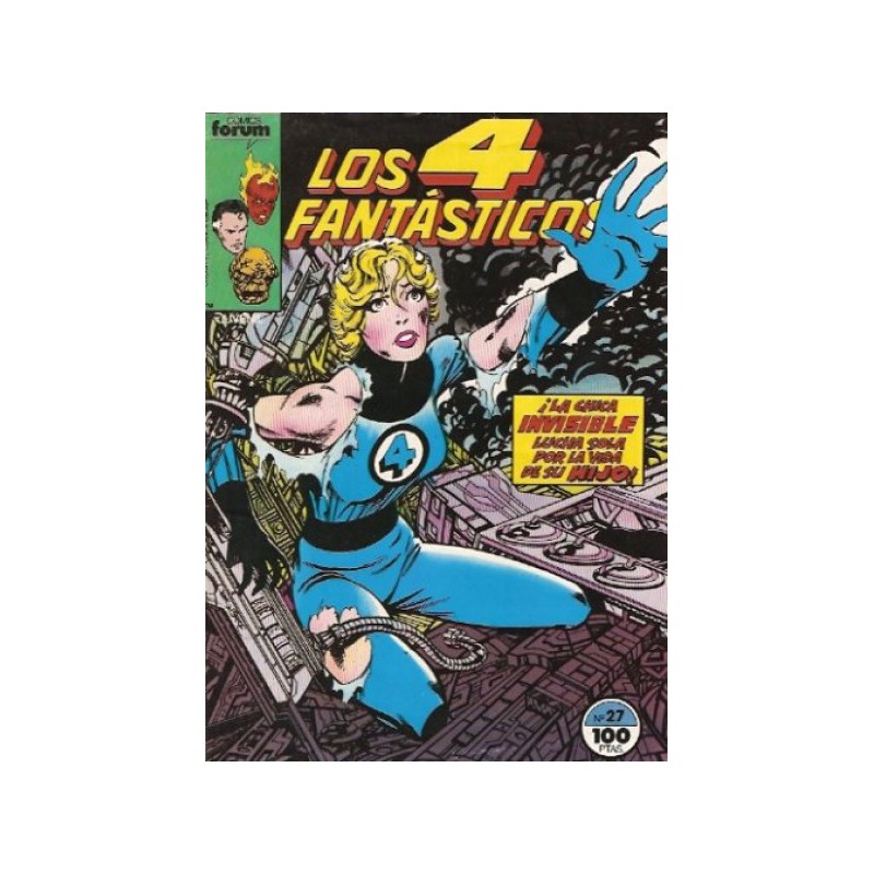 LOS 4 FANTASTICOS Nº 27 VOL.1 ED.FORUM POR JOHN BYRNE