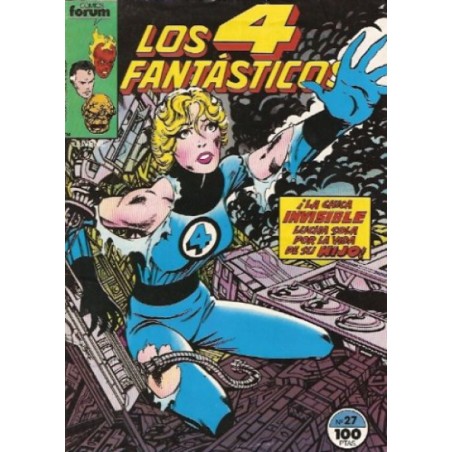 LOS 4 FANTASTICOS Nº 27 VOL.1 ED.FORUM POR JOHN BYRNE