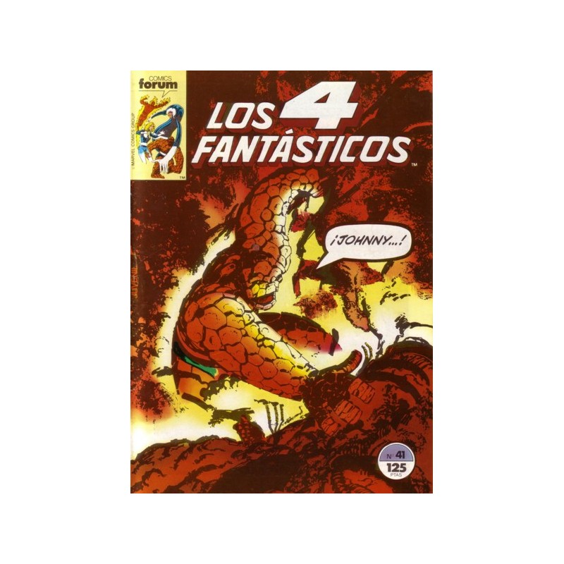 LOS 4 FANTASTICOS Nº 41 VOL.1 ED.FORUM