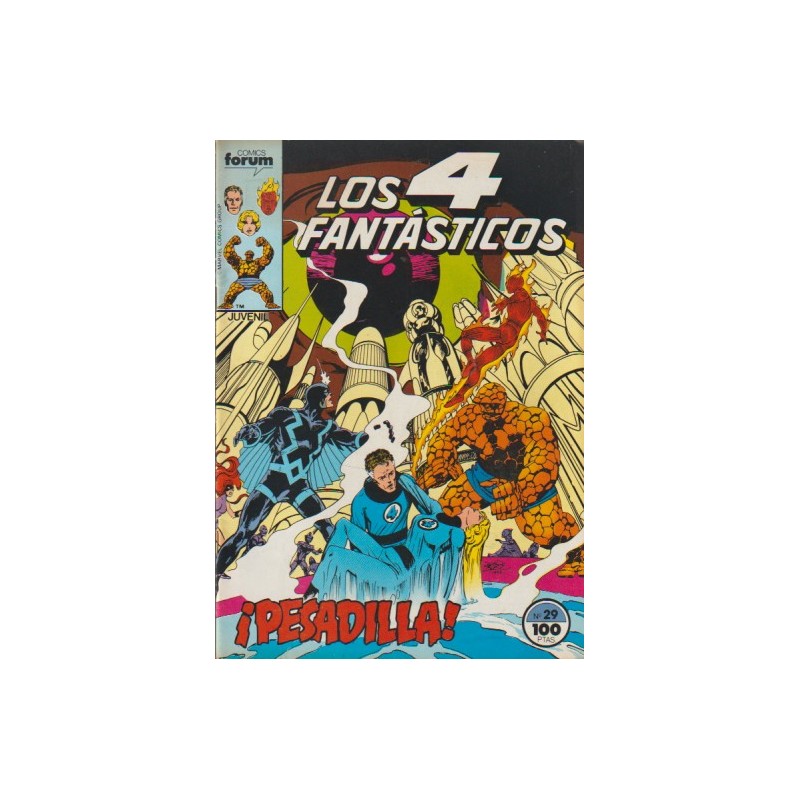 LOS 4 FANTASTICOS Nº 29 VOL.1 ED.FORUM POR JOHN BYRNE