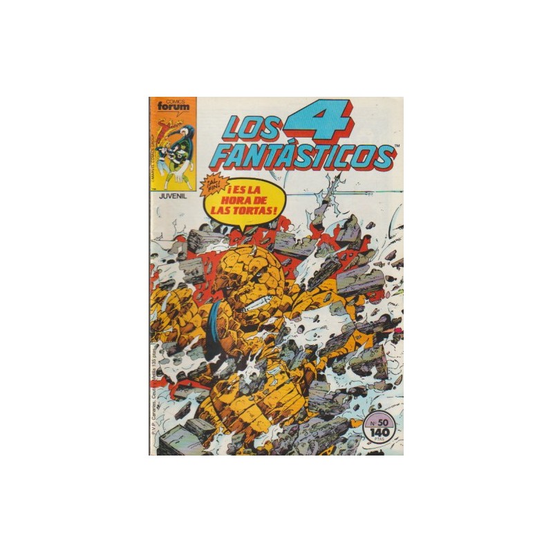 LOS 4 FANTASTICOS Nº 50 VOL.1 ED.FORUM POR JOHN BYRNE