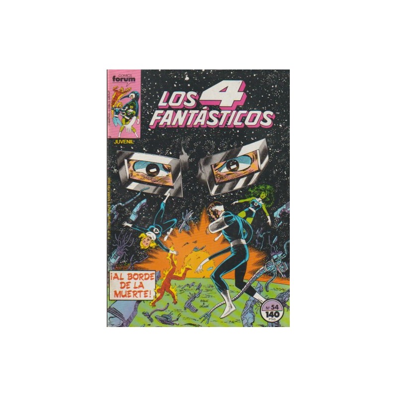 LOS 4 FANTASTICOS Nº 54 VOL.1 ED.FORUM POR JOHN BYRNE