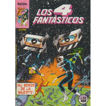 LOS 4 FANTASTICOS Nº 54 VOL.1 ED.FORUM POR JOHN BYRNE
