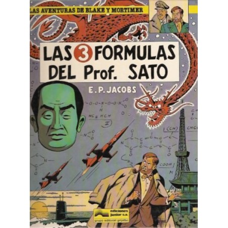 BLAKE Y MORTIMER Nº 8 Y 12 - LAS TRES FORMULAS DEL PROFESOR SATO 1ª Y 2ª PARTE