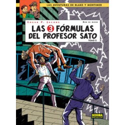 BLAKE Y MORTIMER Nº 8 Y 12 - LAS TRES FORMULAS DEL PROFESOR SATO 1ª Y 2ª PARTE