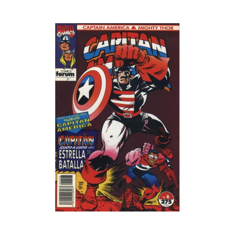 CAPITAN AMERICA VOL.2 : 8 ,CAPITÁN AMÉRICA Y THOR EL PODEROSO VOL. 2 ED.FORUM