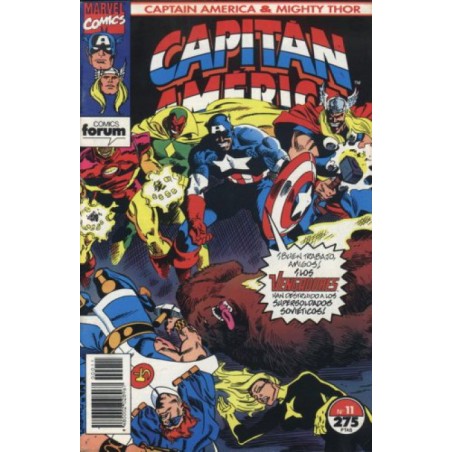 CAPITAN AMERICA VOL.2 : 11 ,CAPITÁN AMÉRICA Y THOR EL PODEROSO VOL. 2 ED.FORUM