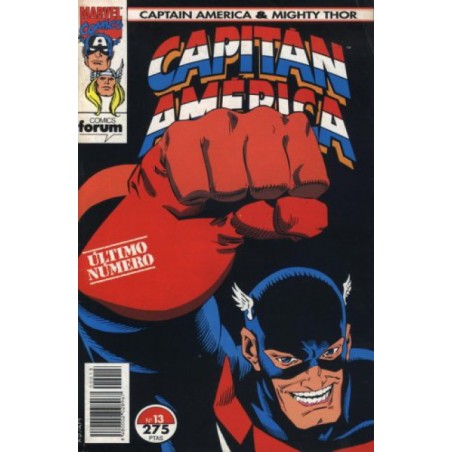 CAPITAN AMERICA VOL.2 : 13 ,CAPITÁN AMÉRICA Y THOR EL PODEROSO VOL. 2 ED.FORUM