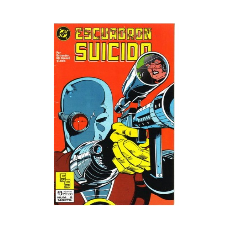 ESCUADRON SUICIDA Nº 1 AL 8 ,10 Y 14 EDICIONES ZINCO