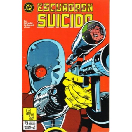 ESCUADRON SUICIDA Nº 1 AL 8 ,10 Y 14 EDICIONES ZINCO