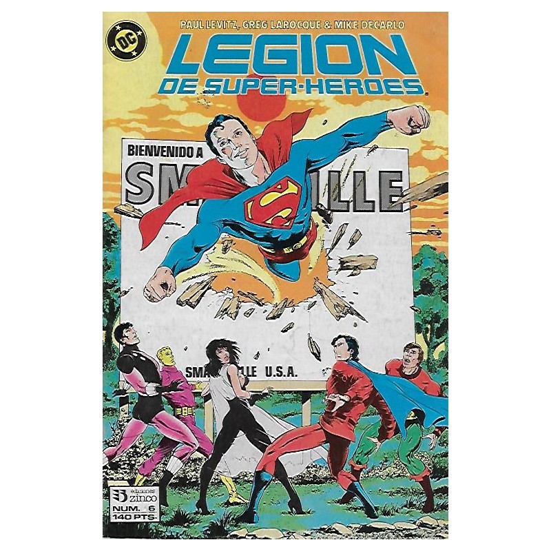LEGION DE SUPERHEROES NUMEROS SUELTOS DISPONIBLES EDICIONES ZINCO