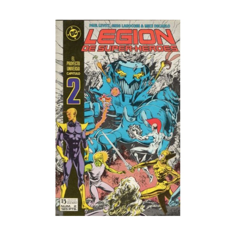 LEGION DE SUPER-HEROES Nº 1 A 3 ED.ZINCO