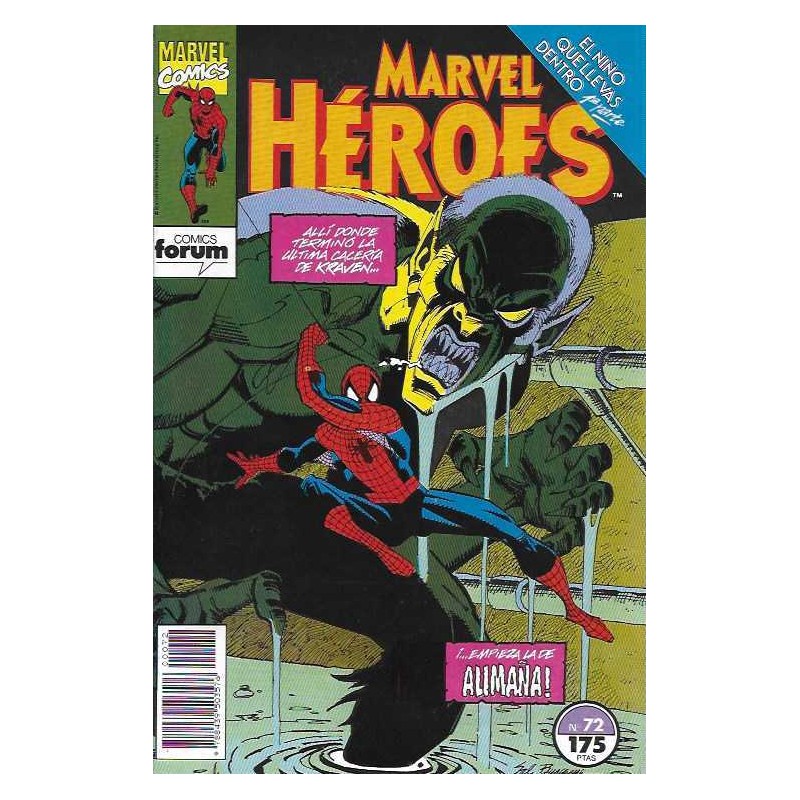 MARVEL HEROES Nº 72 ED.FORUM EL NIÑO QUE LLEVAS DENTRO PARTE 1