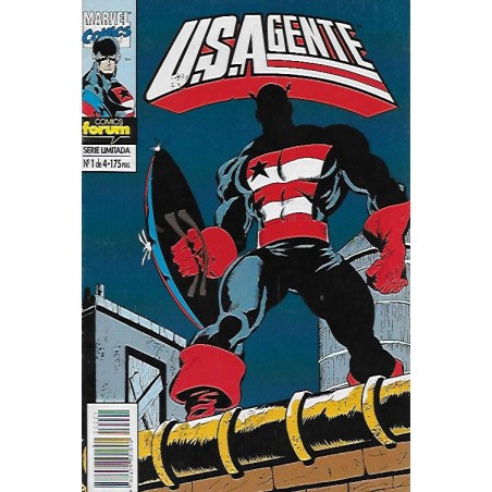 USAGENTE Nº 1 DE 4 ED.FORUM ( CAPITAN AMERICA )