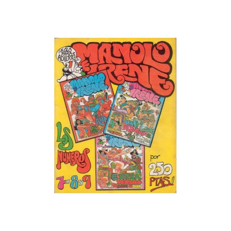 MANOLO E IRENE Nº 7 AL 9 EN UN RETAPADO
