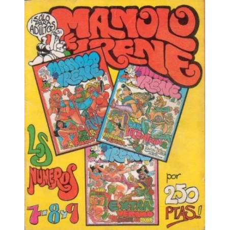 MANOLO E IRENE Nº 7 AL 9 EN UN RETAPADO