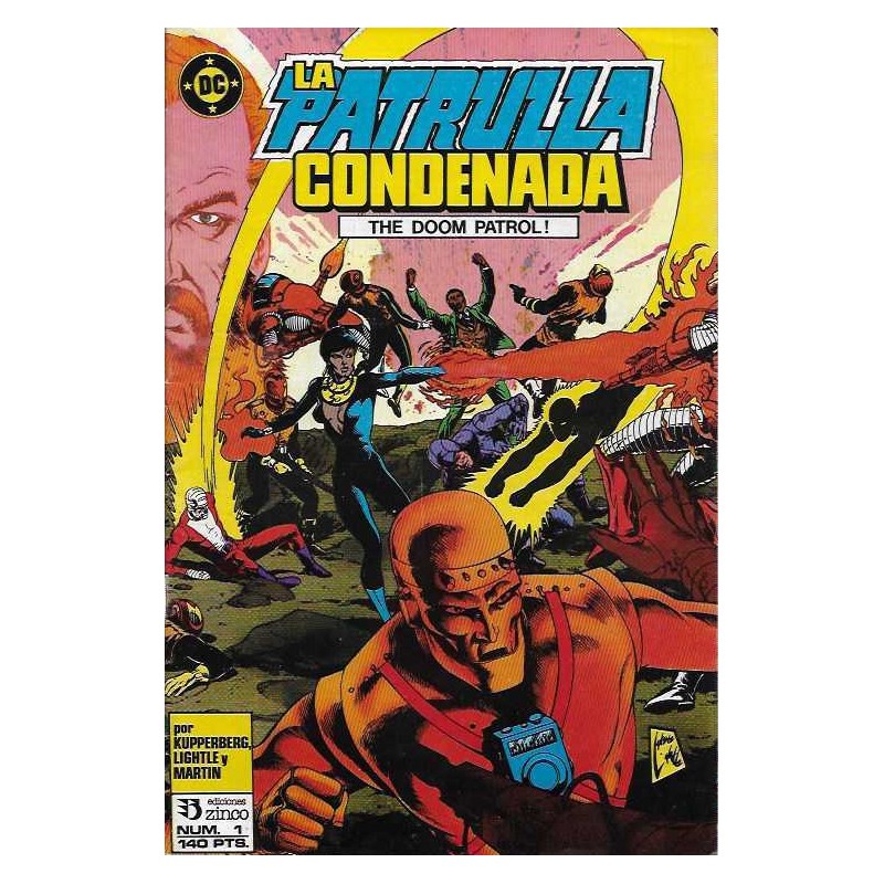PATRULLA CONDENADA COL.COMPLETA Nº AL 16 ED,ZINCO
