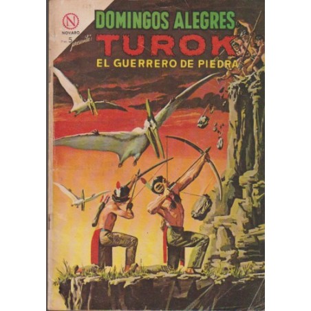 DOMINGOS ALEGRES Nº 529 PRESENTA TUROK EL GUERRERO DE PIEDRA : LA PLUMA DEL CUERVO