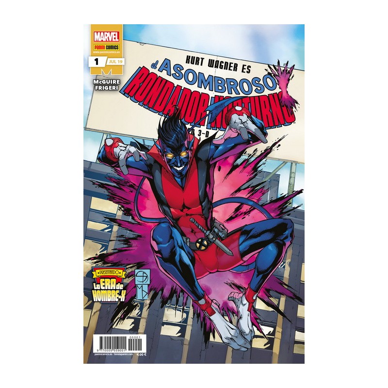 KURT WAGNER ES EL ASOMBROSO RONDADOR NOCTURNO Nº 1 DE 2