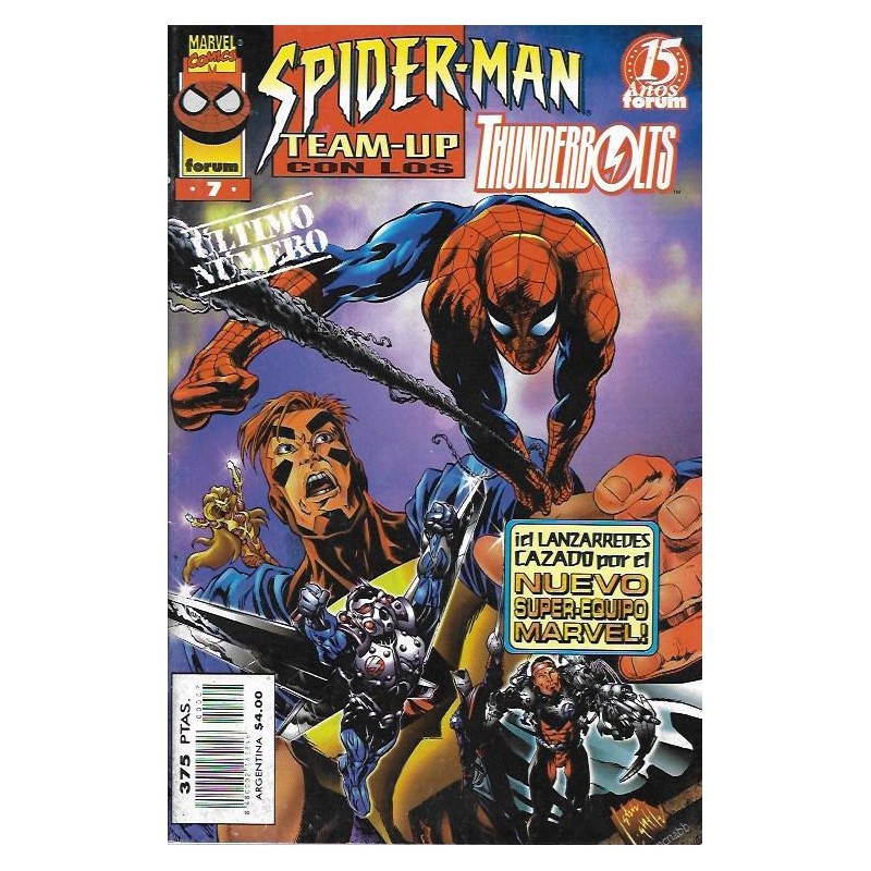 SPIDERMAN TEAM-UP VOL.2 Nº 7 SPIDERMAN CON LOS THUNDERBOLTS