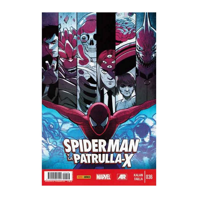 spiderman y la patrulla x nº 1 y 2 (lobezno y la patrulla x nº 35 y 36)