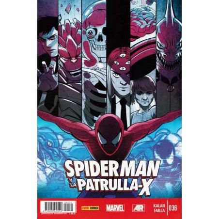 spiderman y la patrulla x nº 1 y 2 (lobezno y la patrulla x nº 35 y 36)