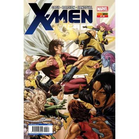 X-MEN VOL.3 Nº 1 AL 87 , A FALTA DE 12 COMICS (LOTE DE 75 COMIC-BOOKS )