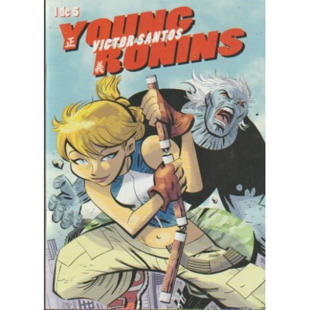 YOUNG RONINS Nº 1 DE 5 POR VICTOR SANTOS , COLOR
