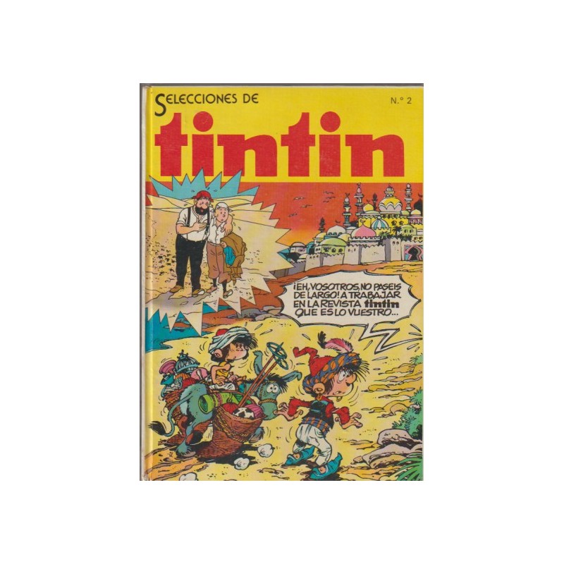 Selecciones de Tintin ed.bruguera vol.2 y 3, contienen los numeros 6 al 15 de los 20 que se publicaron