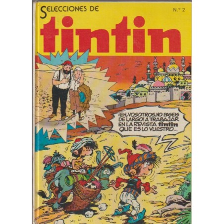 Selecciones de Tintin ed.bruguera vol.2 y 3, contienen los numeros 6 al 15 de los 20 que se publicaron