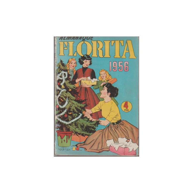 ALMANAQUE FLORITA 1956 , EDICIONES CLIPER, PROCEDENTE DE ENCUADERNACION