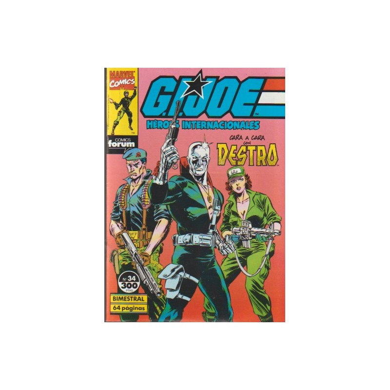 COMANDO GIJOE Nº 32 AL 36 HEROES INTERNACIONALES ED.FORUM