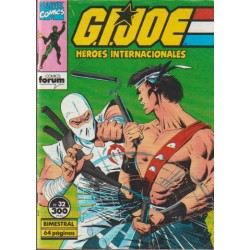 COMANDO GIJOE Nº 32 AL 36 HEROES INTERNACIONALES ED.FORUM